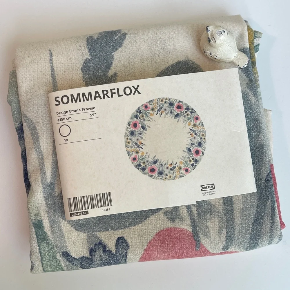 IKEA Round Cotton Table Cloth